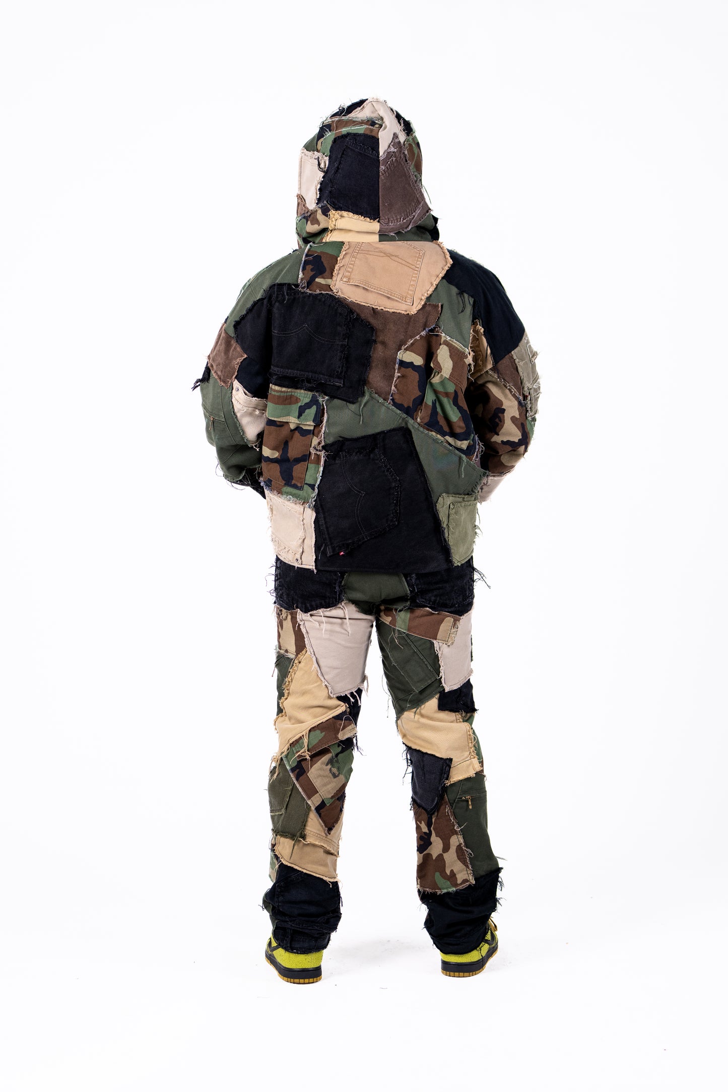 Frayed Camo Jacket