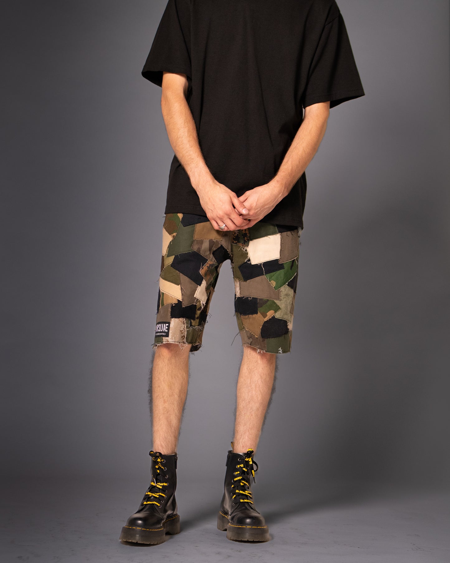 Leftover Scraps Patchwork Shorts