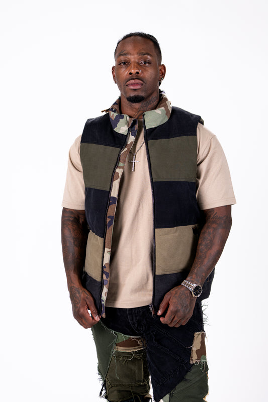 Camo Puffer Vest