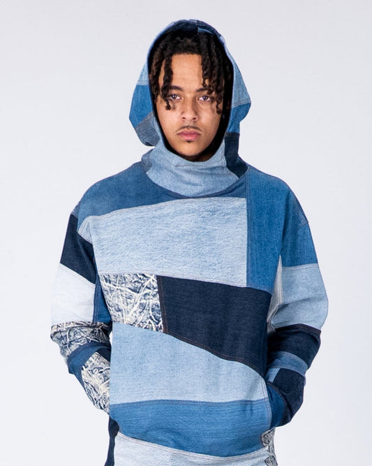 Cuffed Neck Hoodie