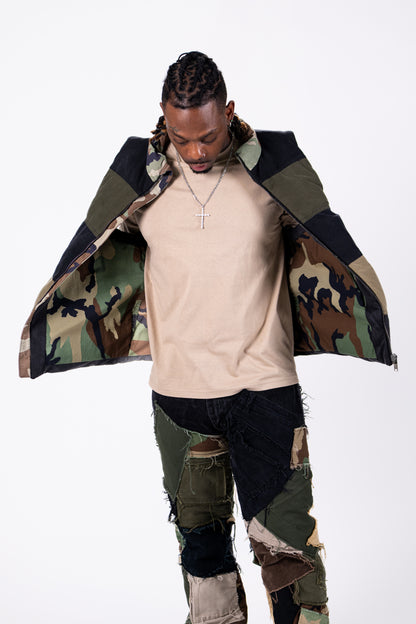 Camo Puffer Vest