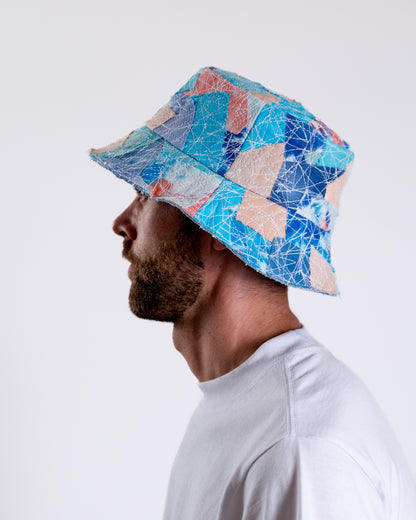 Dyed W/ White Stitching