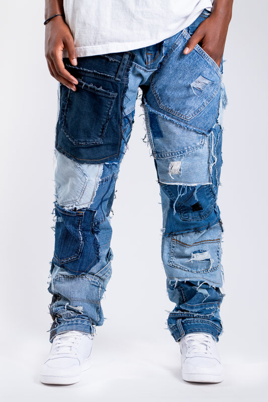 Frayed Pocket Pant
