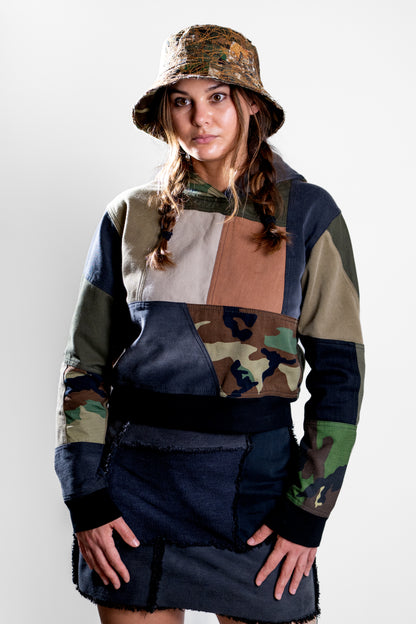 Outdoor Camo W/ Gold Stitching