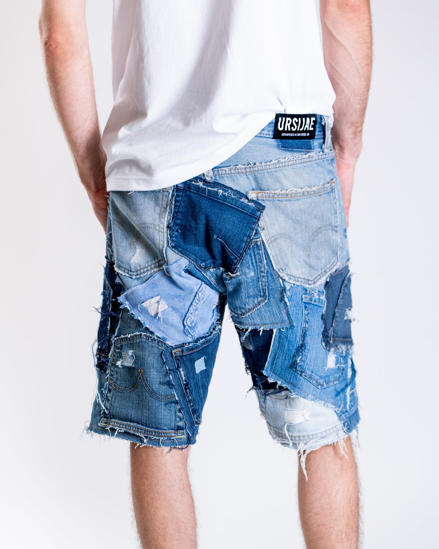 Frayed Pocket Short