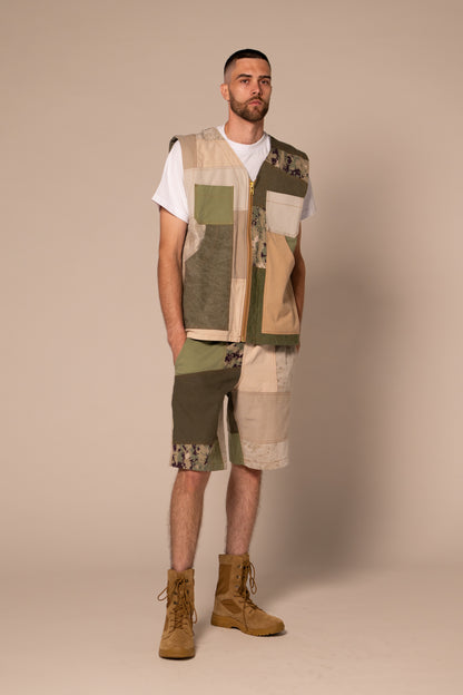 Tan Camo Vest