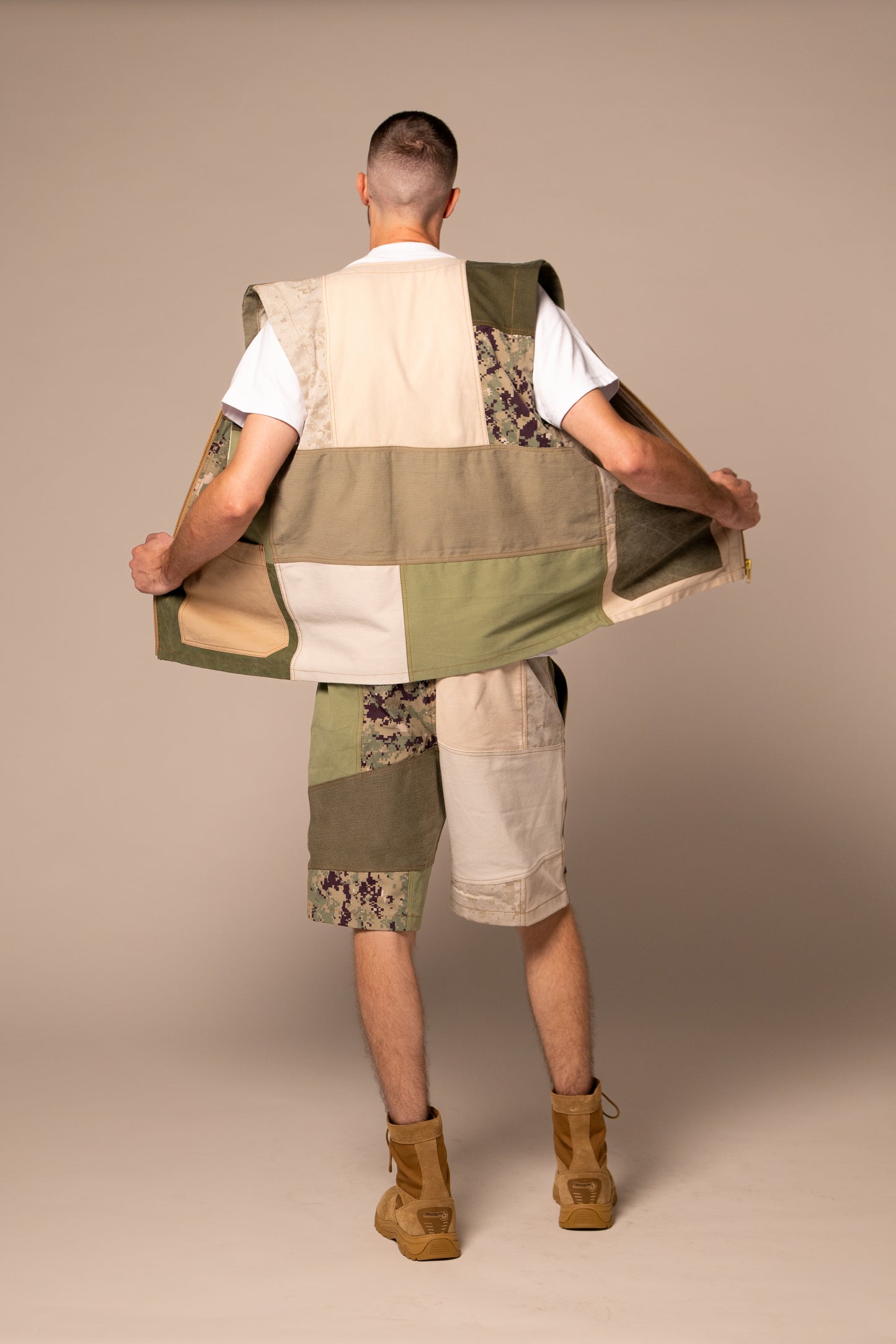 Tan Camo Vest