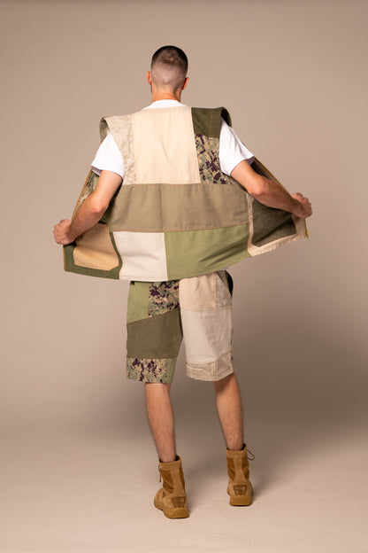 Tan Camo Vest
