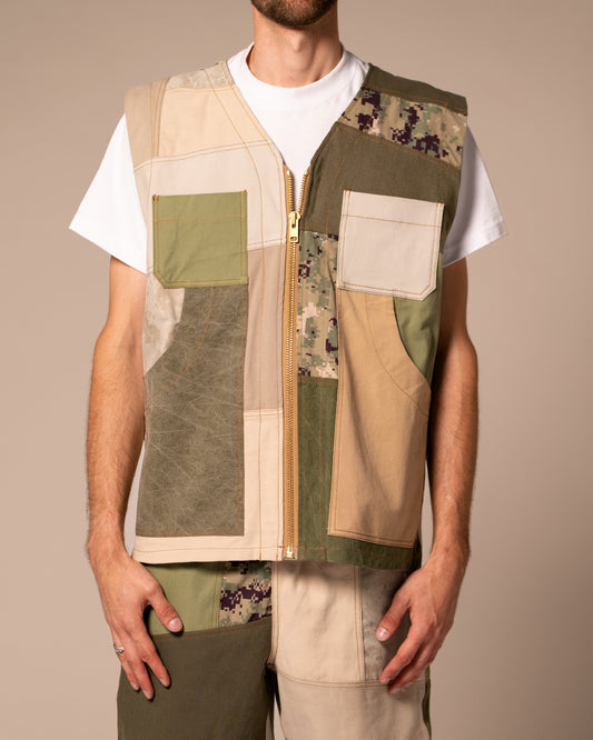 Tan Camo Vest