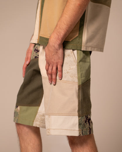 Tan Camo Shorts