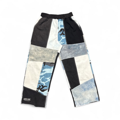 Blue Camo Oversized Pants