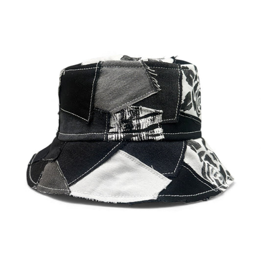 Black Roses W/ White Stitching