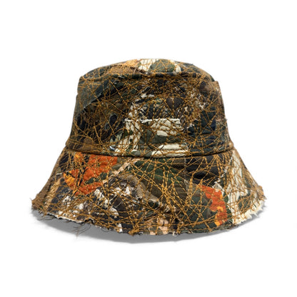 Outdoor Camo W/ Gold Stitching
