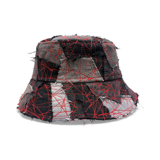 Black W/ Red Stitching