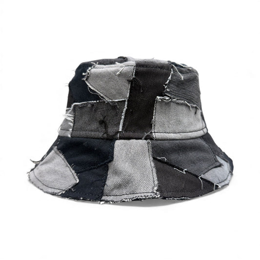 Black & Gray W/ Black Stitching