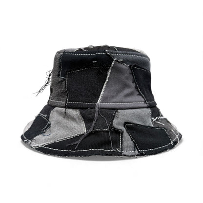 Black W/ White Stitching