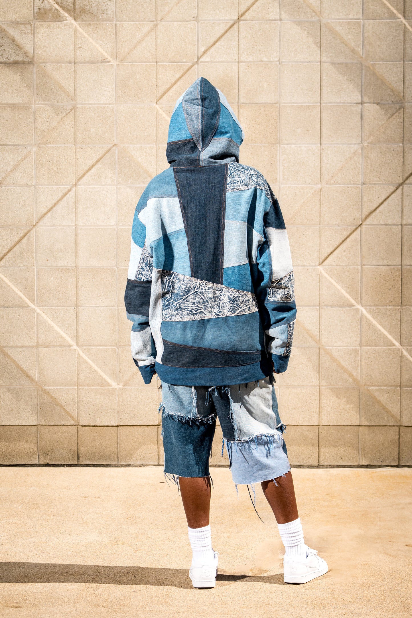Cuffed Neck Hoodie